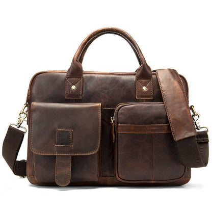 Moulana Leather Briefcase