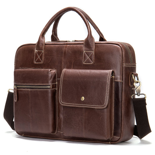 Moulana Leather Briefcase