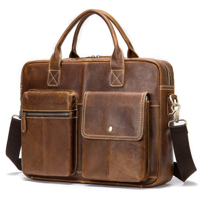 Moulana Leather Briefcase