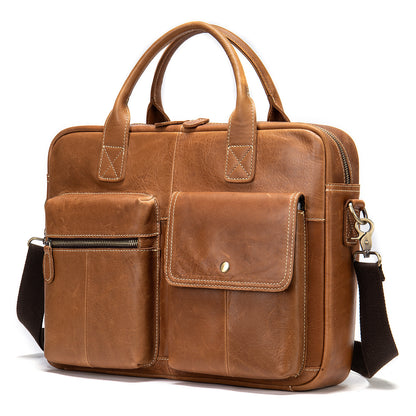 Moulana Leather Briefcase