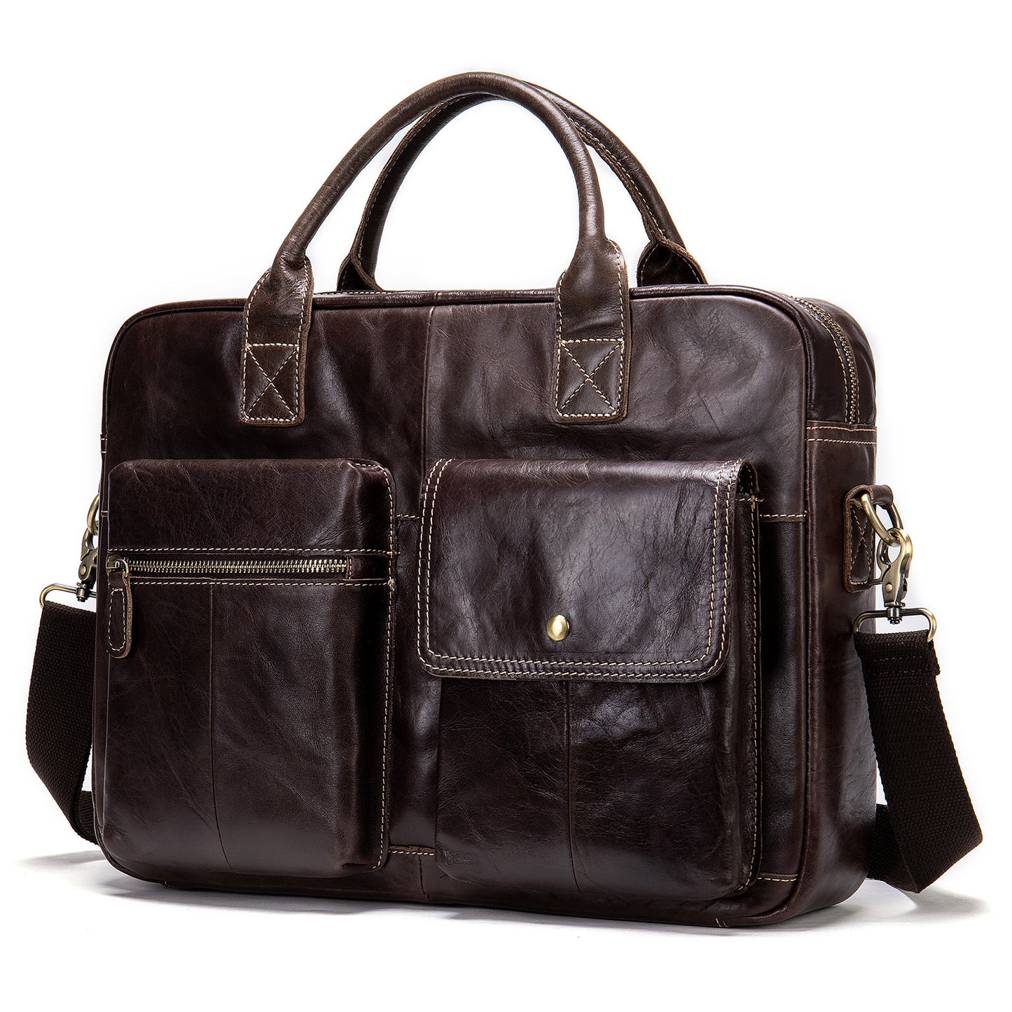 Moulana Leather Briefcase